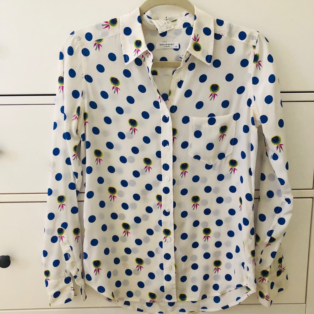 Equipment Silk Blouse